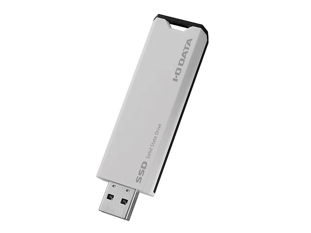 I-O DATA SSPS-US1W; 1 TB; white and black; standard SSPS-US1W, not SSPS-US1WE